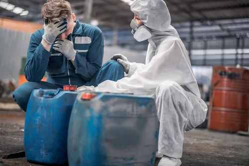 Primeros auxilios y descontaminación en emergencias químicas